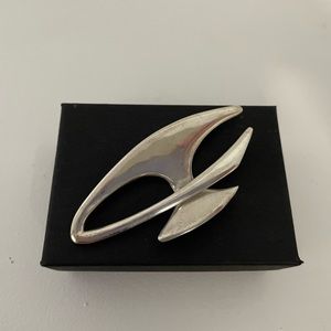 Real Silver Brooch
